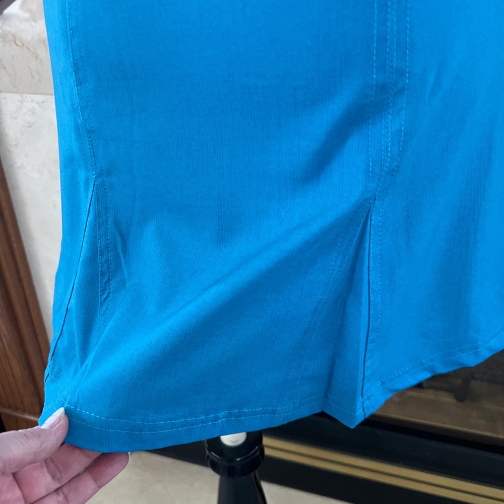 RipSkirt Hawaii Blue‎ Lightweight Velcro Waist Wrap Skirt Size Small - Picture 6 of 8